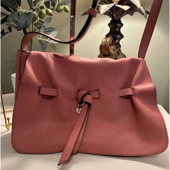 Vince Camuto Handbags - Vince Camuto, Vonne Vintage Rose leather shoulder/crossbody bag